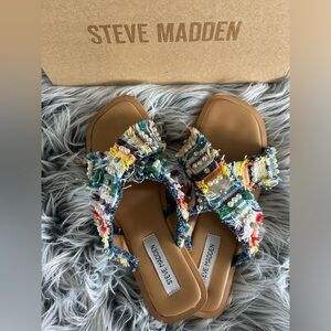 Steve Madden Anya Bright Multi, size 8